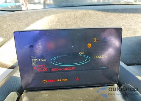 2016 BMW I3 Rex из США, поврежденный, VIN WBY1Z4C54GV507844